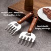 Meat Claws Shredder,Stainless Steel Pulled Pork Claws with Bottle Opener
