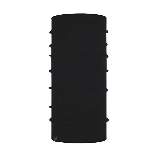 BUFF Standard Multifunctional Polar Reversible Headwear and Face Mask, Black,