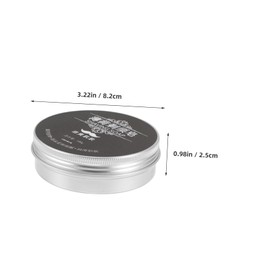 FRCOLOR Mini Shaving Soap for Women Men Sensitive Shaving Travel Size Beard Care Balm