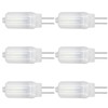 6pcs G4 LED Bulb 12V 360° Luminescence 360° Heat Dissipation