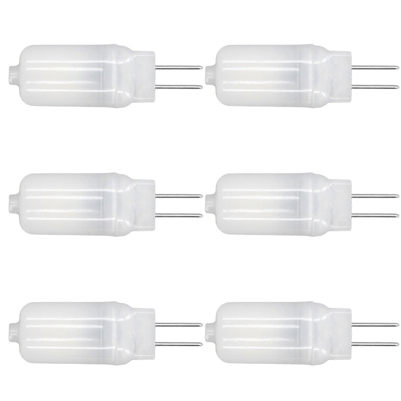 6pcs G4 LED Bulb 12V 360° Luminescence 360° Heat Dissipation