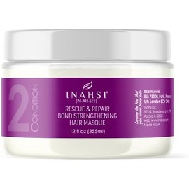Rescue & Repair Bond Strengthening Hair Masque | Deep Conditioner for Men, Women, or Kids with Curly Hair | Hair Products for Naturally Curly Hair 12 oz | Made in the USA