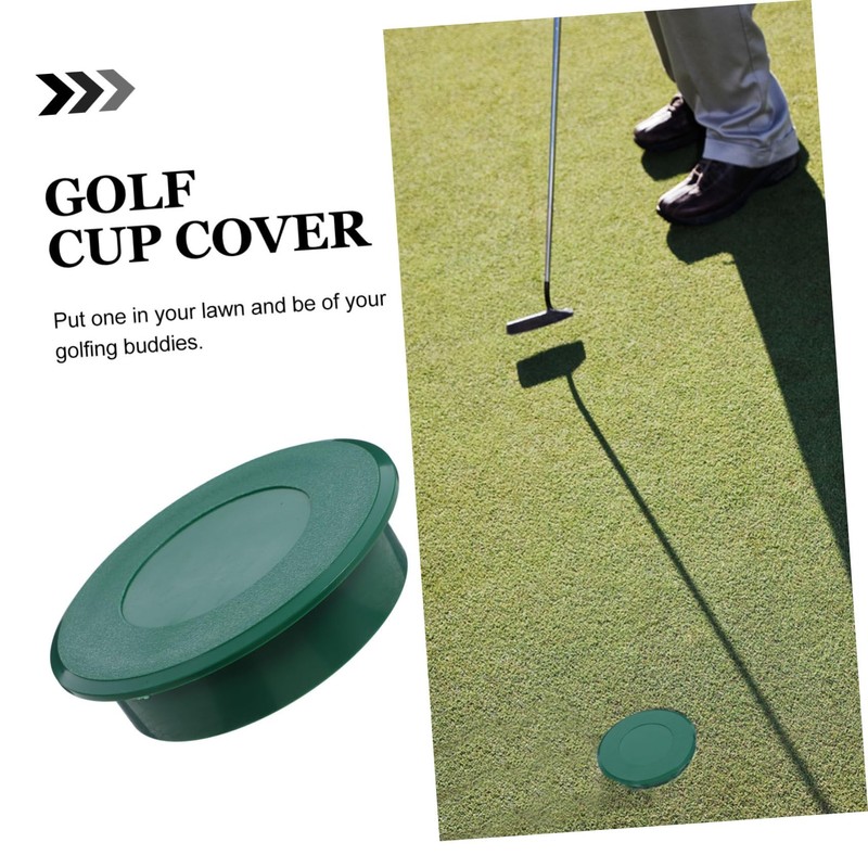 SUPVOX 4pcs Portable Lightweight Cup Cover Hole Putting Cup for