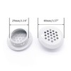 20Pcs Air Vents 29mm Circular Soffit Vent Stainless Steel Round