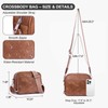 Lexiyat Crossbody Purses for Women Vegan Leather Travel Anti Theft