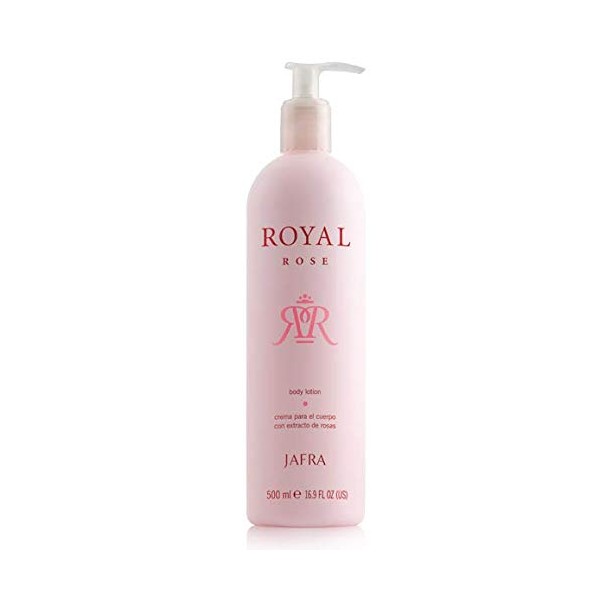 Crema para el Cuerpo con Extracto de Rosas Jafra Royal