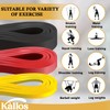 8-Piece Resistance Band Set with Pull-Up Booty and Loop Bands