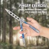 FLISSA Butterfly Balisong Trainer Smooth Practice Alu Handle No Offensive