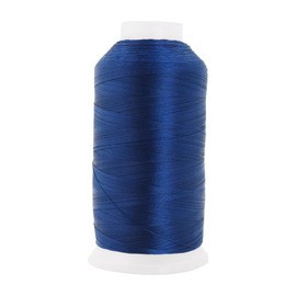 Mandala Crafts Denim Heavy Duty Thread - 1500 Yds Tex 90 for Sewing Drapery, Jeans, Leather, Hair - Bonded Polyester for Outdoor Marine Upholstery