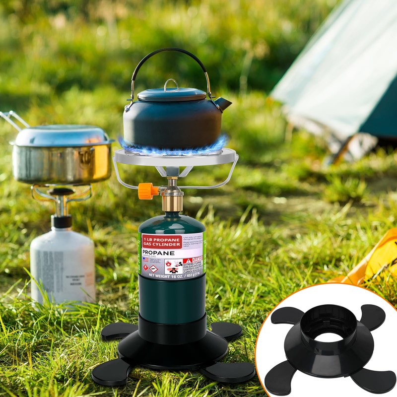 2 Pack Propane Tank Holder, Portable Propane Tank Stand Cylinder