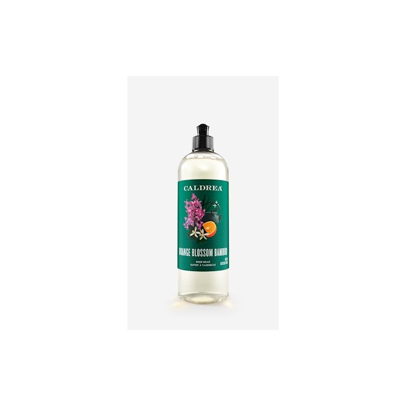 Caldrea Dish Soap, Dishwashing Liquid Made with Soap Bark, Aloe