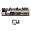 PCIE Riser 1x to 16x Adapter 10 Capacitor Riser Adapter