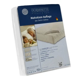 Dormisette Protect & Care Premium Molton Matratzenauflage, 100% Baumwolle, Weiß, 90/190 cm