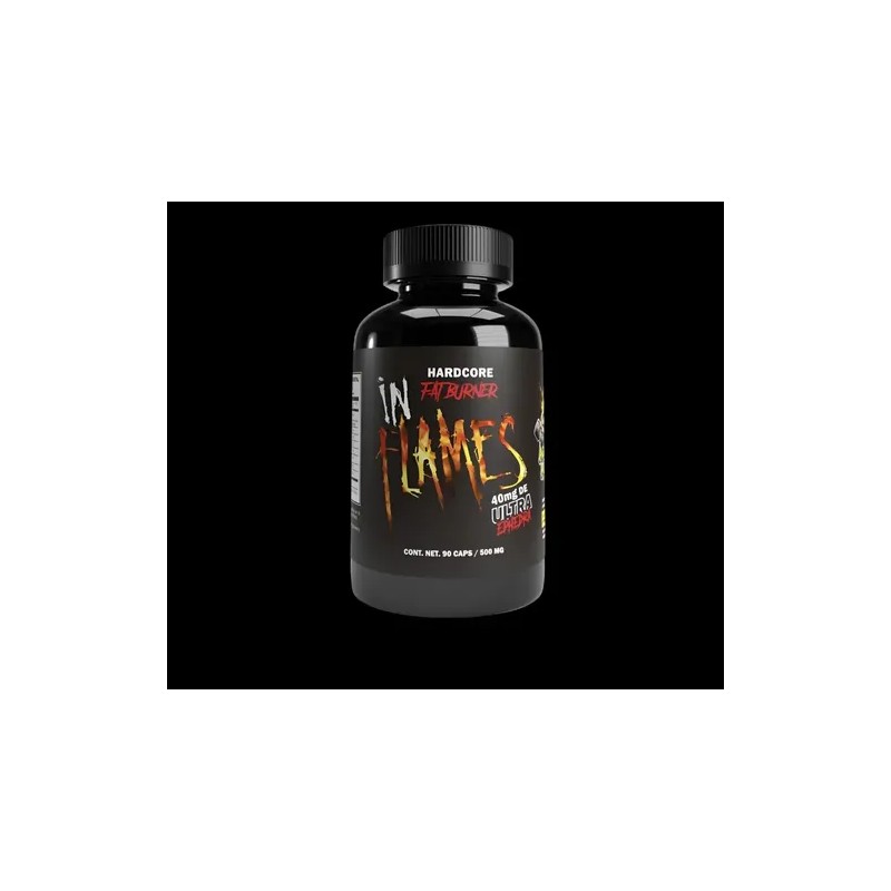 Adictos Al Gym In Flames Quemador De Grasa 90 Caps