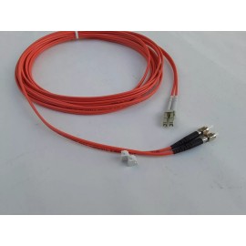 corning US  MADE  SMA to LC  Multimode  62.5/125  Fiber Optic cable 2M