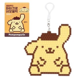 Sanrio Micro Square Blocks Pompompurin 3P Deform Making Deform Blocks Deform Blocks Sanrio Blocks Sanrio Blocks / 산리오 마이크로 네모블럭 폼폼푸린 3P 디폼 만들기 디폼블럭 디폼블록 산리오블럭 산리오블록