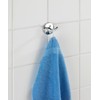 WENKO Duo Cuba Wall Hook Shiny - Towel Hook, Clothes