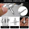 BWBWND 4-Way Valve Core Removal Tool, 4-in-1 Valve Core Tools
