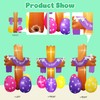 inslife 8FT Tall Inflatable Cross He is Risen with Easter