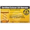 2025 Scissor Lift Operator Cards 2 Packs of 10 Cards
