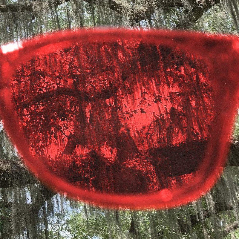 PURPLE CANYON Red Color Therapy Glasses for Chakra Healing, Chromotherapy,