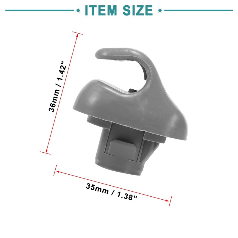 ACROPIX Sun Visor Clips Replacement Fit for Honda Accord Pack