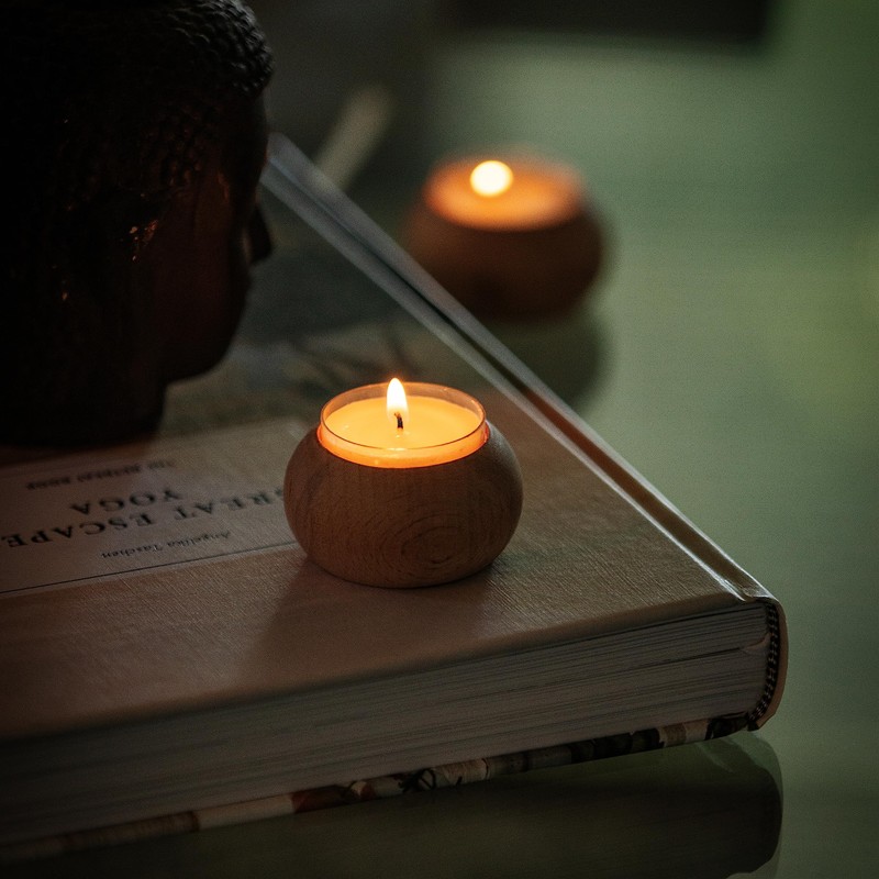 Stonebriar Bulk 96 Pack Unscented Smokeless Long Burning Clear Cup