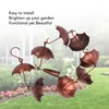 Umbrella Rain Chain Set, 3.28ft Copper Plated Rain Chain for