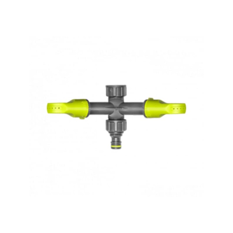 Bradas LE-6101 2136 2-Arm Circular Sprinkler with Ground Spike