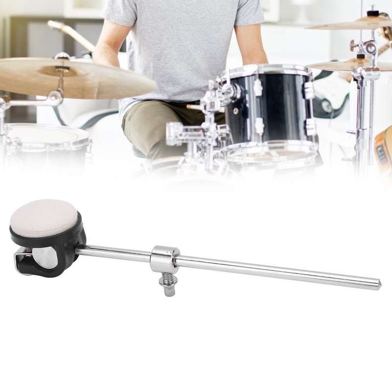 Bass Drum Pedal Hammer Beater with Felt Head and Metal
