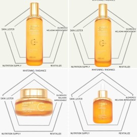 Set Tratamiento Facial Coreanas, Vitalizante De Vitamina C