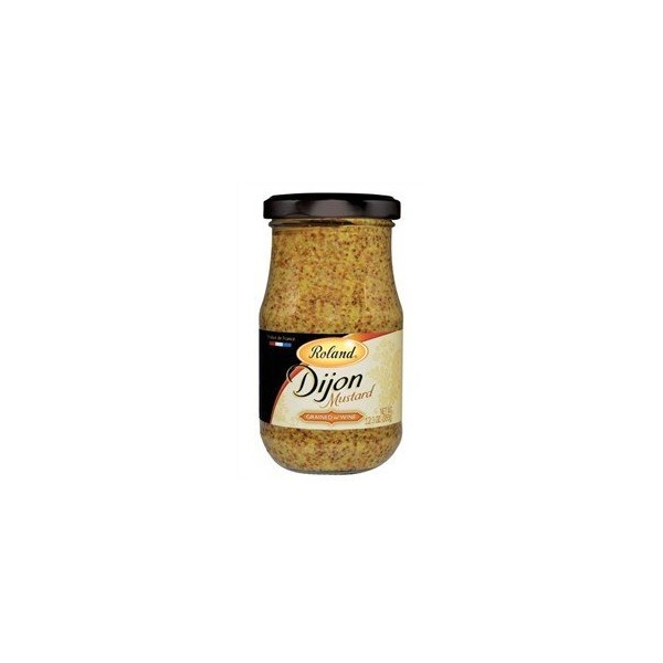 Roland Fancy Grained Mustard With White Wine 12.3 Ounce