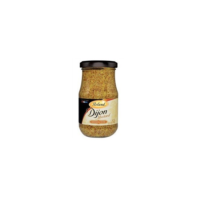 Roland Fancy Grained Mustard With White Wine 12.3 Ounce