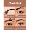 Erinde Tinte en Gel para Cejas Efecto Cejas Tatuadas, Duradero