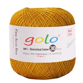 golo Crochet Thread Size 30 Yarn for Hand Knitting Lace Yarn Crochet Yarn for Crocheting