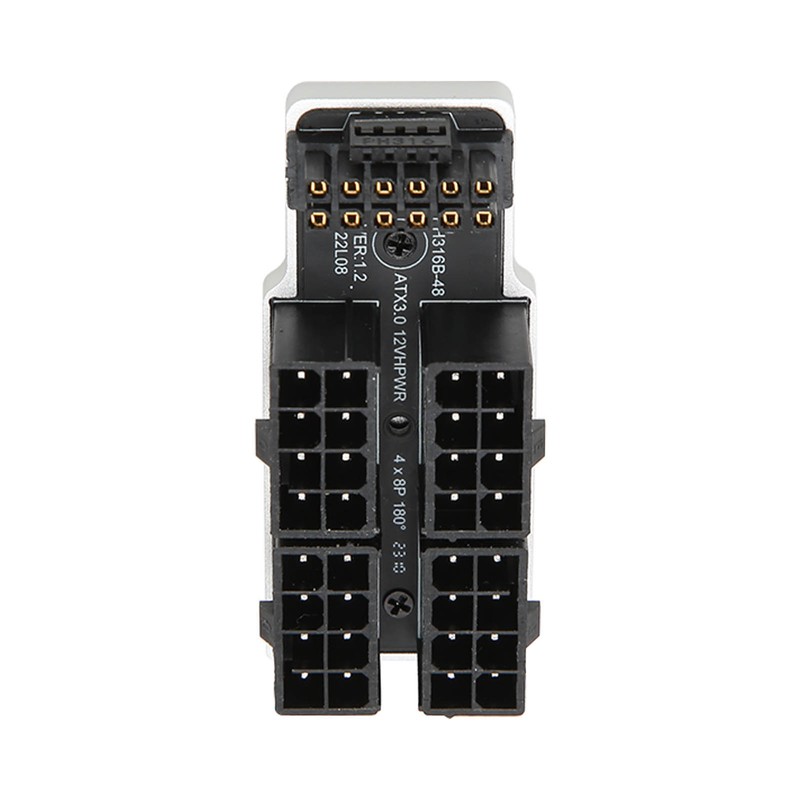ATX 4 8P Up Angled Adapter 32P To 16P 600W