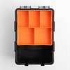 Multi-purpose tool organizer divider multi-box 2-tier 6 compartments mini props