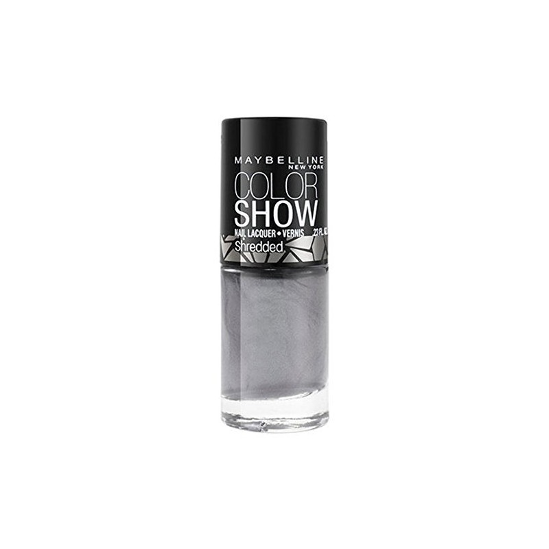 Maybelline Color Show Shredded Nail Lacquer - Silver Stunner -