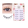 False Eyelashes, Cosplay Makeup, Outer Corner, Short, Upper Eyelashes, Lower