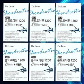Dr.Lin Chondroitin 1200 Conrate + MBP Sturgeon 30 tablets x 6 boxes (33306013) / 닥터린 콘드로이친 1200 콘레이티 + MBP 철갑상어 30정 x 6박스 (33306013)