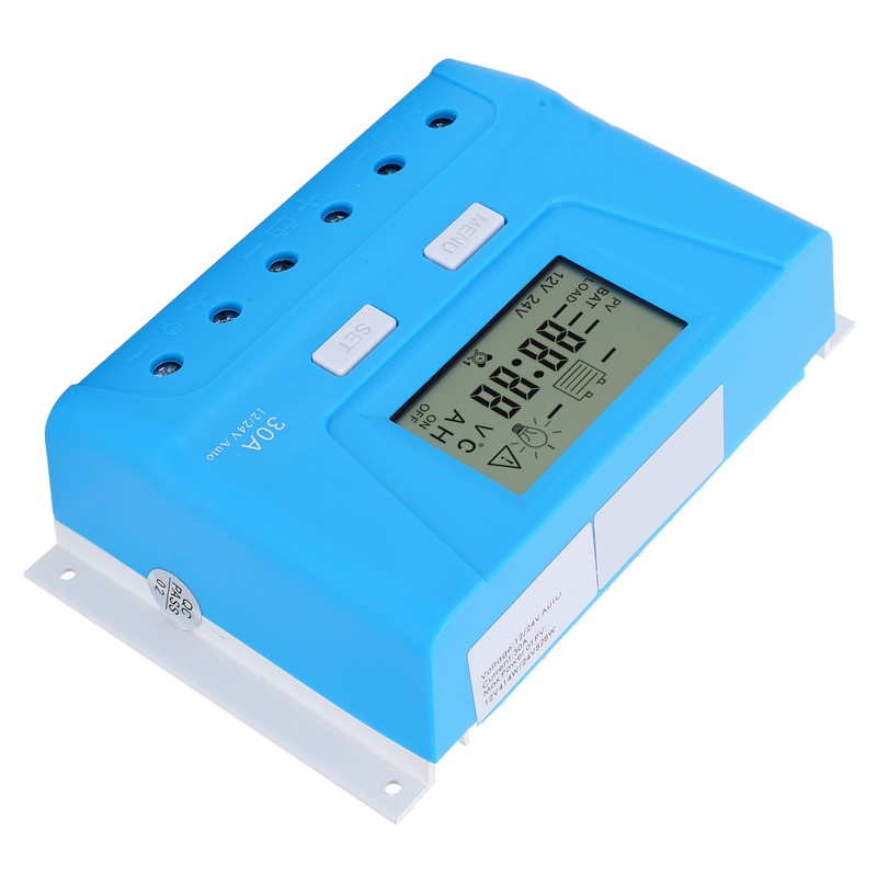 Solar Panel Regulator Charge Controller Industrial Supplies PWM 12/24V 30A