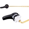 iFealClear Universal Brass Toilet Handle Replacement Kit, Front Mount Toilet