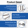 MroMax M3x20 Hardware Nails Zinc Plating Crosshead Machine Screws -