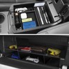 Hellet 2PCS Center Console Hidden Box Organizer Compatible with Toyota