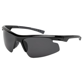 Hodogaya Electronics Sunglasses, Men's, Polarized Smoke, Black, Black