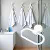 Hand Towel Ring, Adhesive Towel Holder, Towel Rings for Bathroom