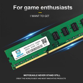 16GB (2x8GB) PC3-12800U DDR3-1600 UDIMM 2Rx8 DIMM DDR3 8GB 1600MHz SDRAM 240-Pin 1.5V CL11 Non-ECC Desktop PC Memory Kit