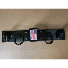 M.G.E Products JD John Deere, Kubota Compact Tractor Bolt on Chain Hooks, D Rings, Receiver,