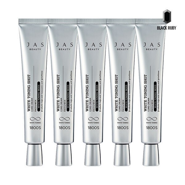 Jas White Toning Shot Core Cream 40ml x5 / Whitening