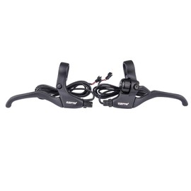 ANCLLO Lever Electric Bicycle Conversion Kits with Bell Mid Motor Hub Motor Accessories Cut Off Power Brakes Ebike Parts